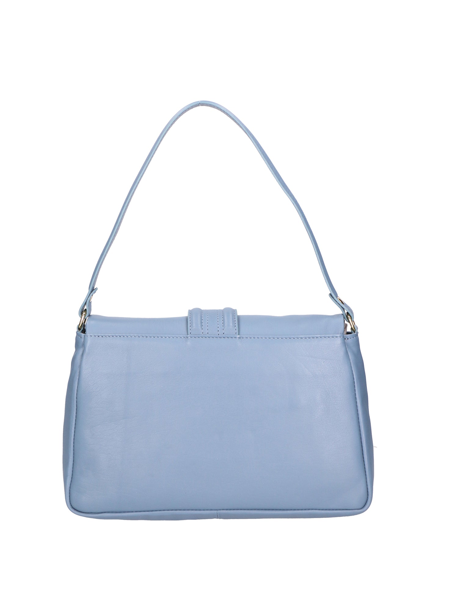 Jasmine Borsa a spalla da donna Vera pelle 06496-S41 CELESTE SCURO Chiara Ferretti