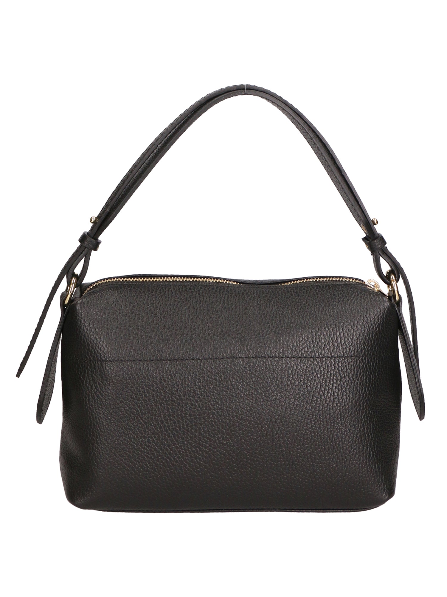 Vivienne Borsa a spalla da donna Vera pelle 06674-D28 NERO + D28 NERO Chiara Ferretti