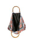 Luana Borsa a mano da donna Lana e vera pelle 04466-CIELO Chiara Ferretti