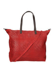 Emerenziana Borsa a spalla da donna Vera pelle 80058-ROSSO Chiara Ferretti