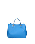 Azurite Borsa a mano da donna 100% pelle 06105-D222 BLU ASTER Chiara Ferretti