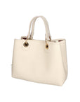 Helga Damenhandtasche aus echtem Leder, hergestellt in Italien, 24 x 30 x 9 cm