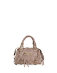 Erisia Borsa a spalla da donna Vera pelle 06091-009 TAUPE SCURO Chiara Ferretti