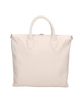 Ginny Borsa a spalla da donna Vera pelle 05981-D37 LATTE MILK Chiara Ferretti