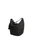 Silvana Elite Borsa a spalla donna Misto nylon e pelle LK0265-NERO Chiara Ferretti