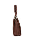 Vilma Borsa a mano da donna Vera Pelle 06874-D223 cioccolato Chiara Ferretti