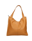 Aelia Borsa a spalla da donna Vera pelle 3312-D17 CUOIO SCURO DARK COGNAC Chiara Ferretti