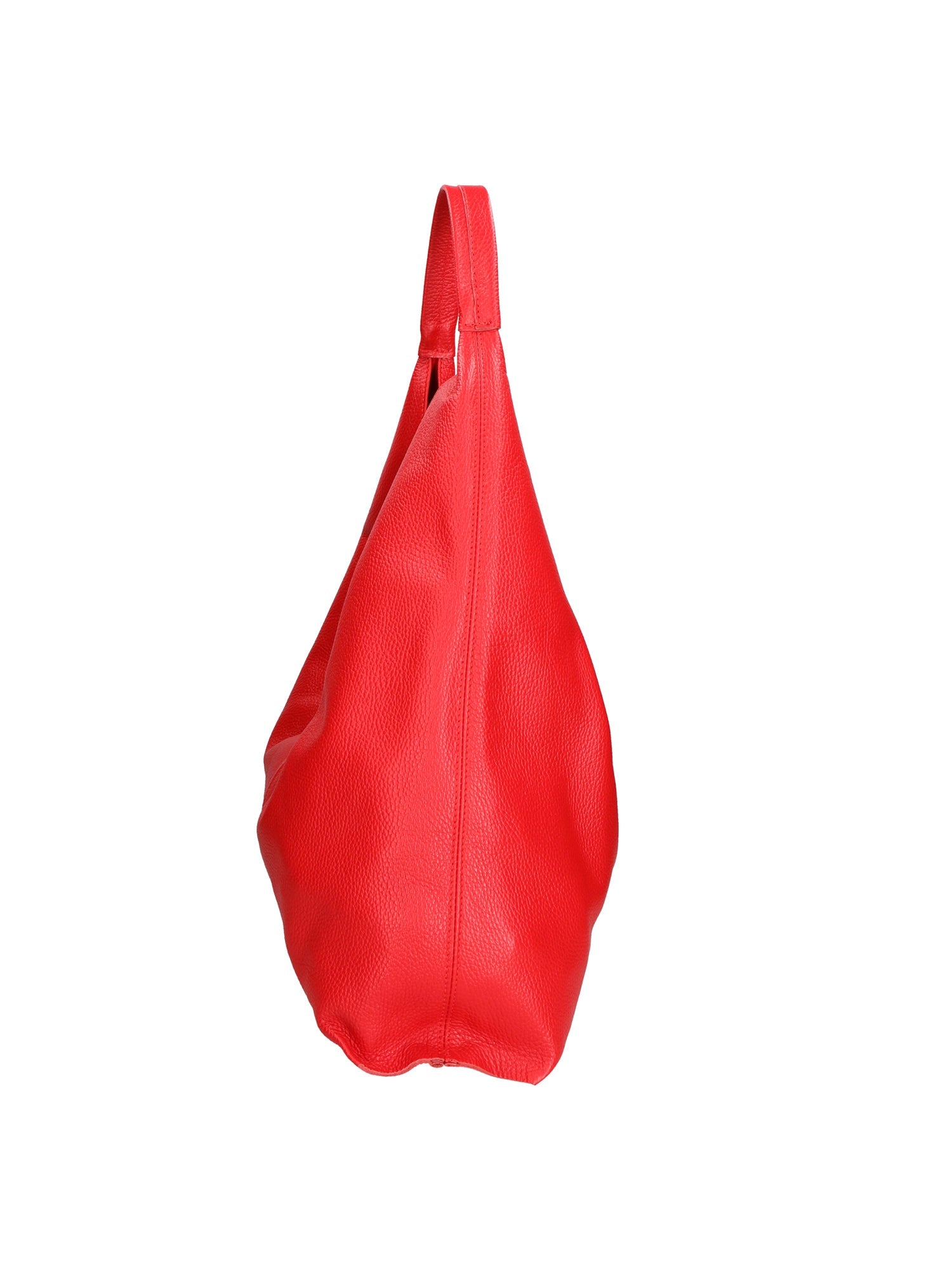 Ginger Borsa a spalla da donna Vera pelle 05788-D58 ROSSO FUOCO Chiara Ferretti