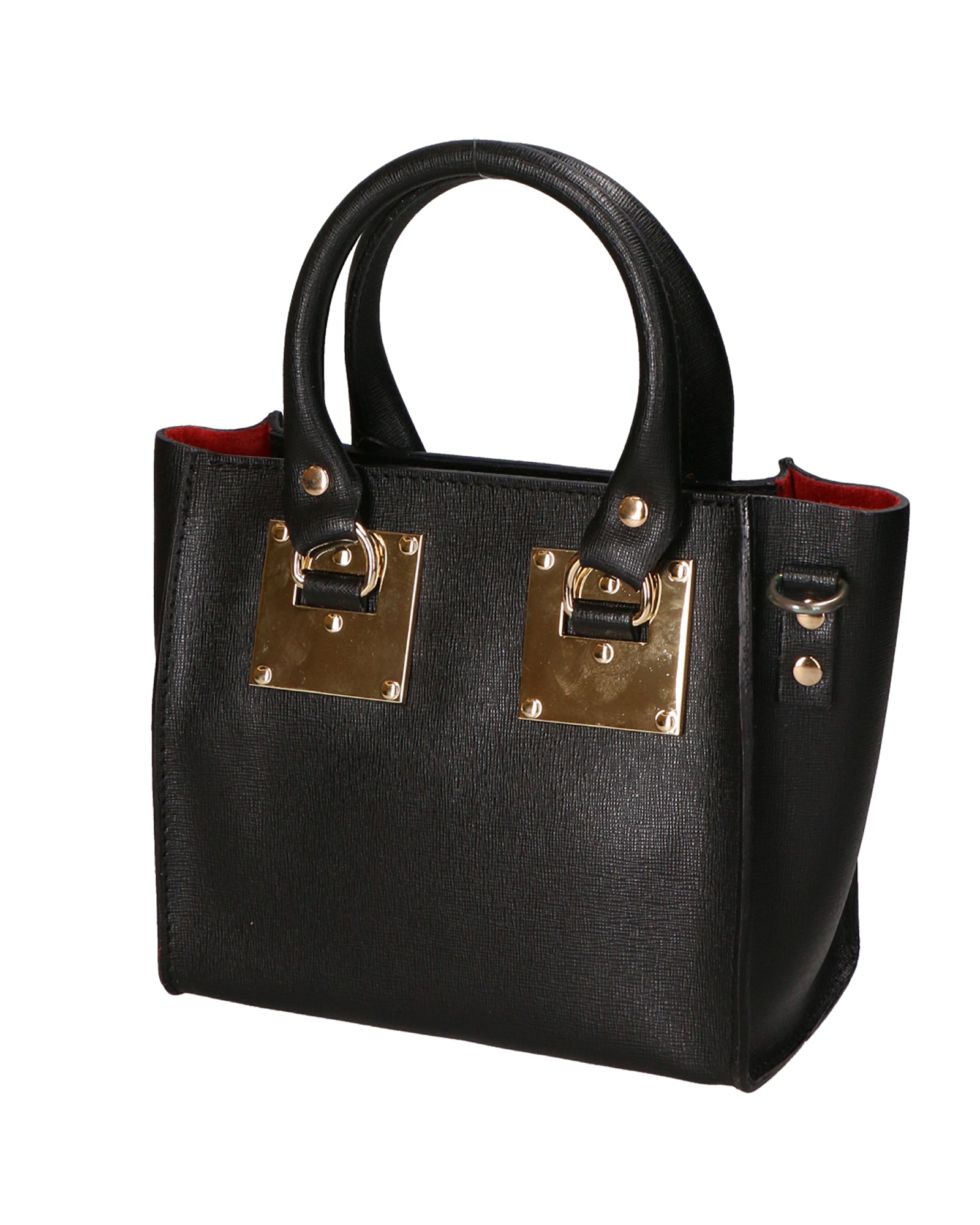Vera pelle 1143-NERO Borsa a mano da donna Elysia Pro Chiara Ferretti