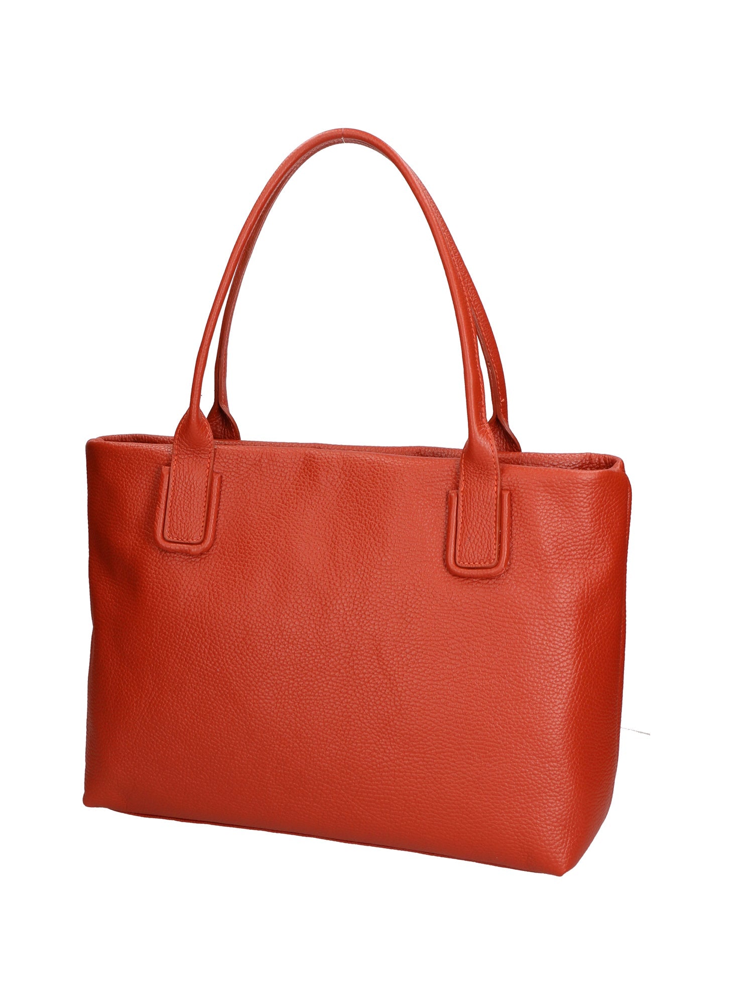 Lorena Borsa a spalla da donna Vera pelle 06506-D61 MATTONE Chiara Ferretti