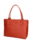 Lorena Borsa a spalla da donna Vera pelle 06506-D61 MATTONE Chiara Ferretti