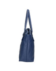 Lorena Borsa a spalla da donna Vera pelle 06506-D24 BLU JEANS Chiara Ferretti