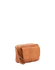 Pochette da donna in vera pelle Made in Italy 4414-MIELE Alessia Firenze