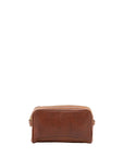 Pochette unisex in vera pelle Made in Italy 4401-MARRONE Alessia Firenze