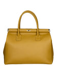 Aleria Borsa a mano da donna Vera pelle 8005-D36 SENAPE Chiara Ferretti