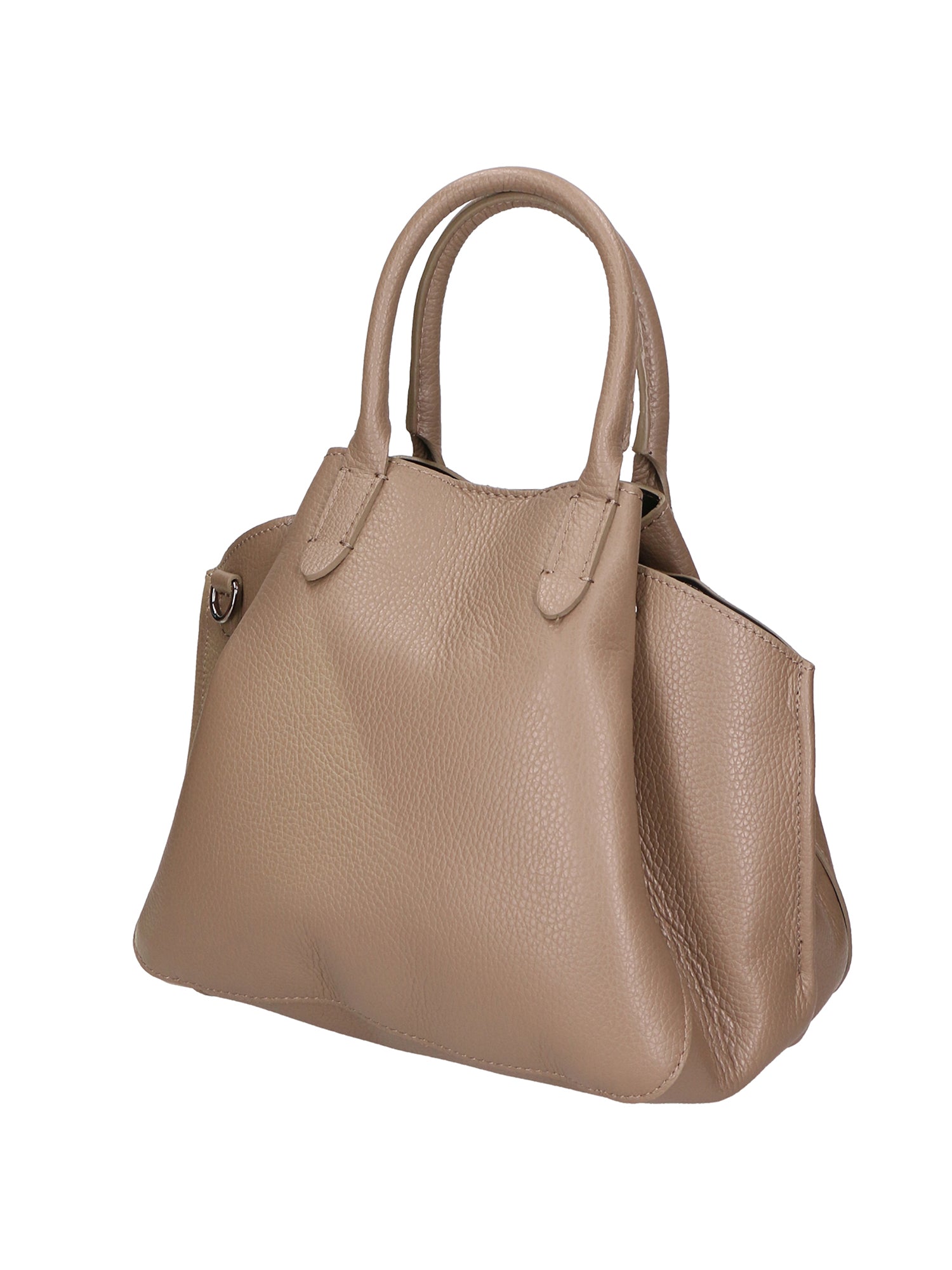 Vincenza Borsa a mano da donna Vera pelle 06898-D40 TAUPE Chiara Ferretti
