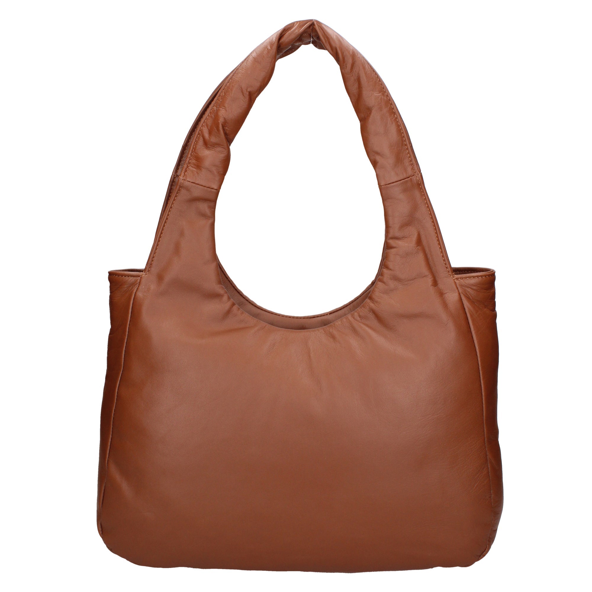 Wendy Borsa a spalla da donna Vera pelle 06502-S17 CUOIO SCURO Chiara Ferretti