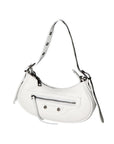 Galatea Borsa a spalla da donna Vera pelle 05708-BIANCO WHITE Chiara Ferretti