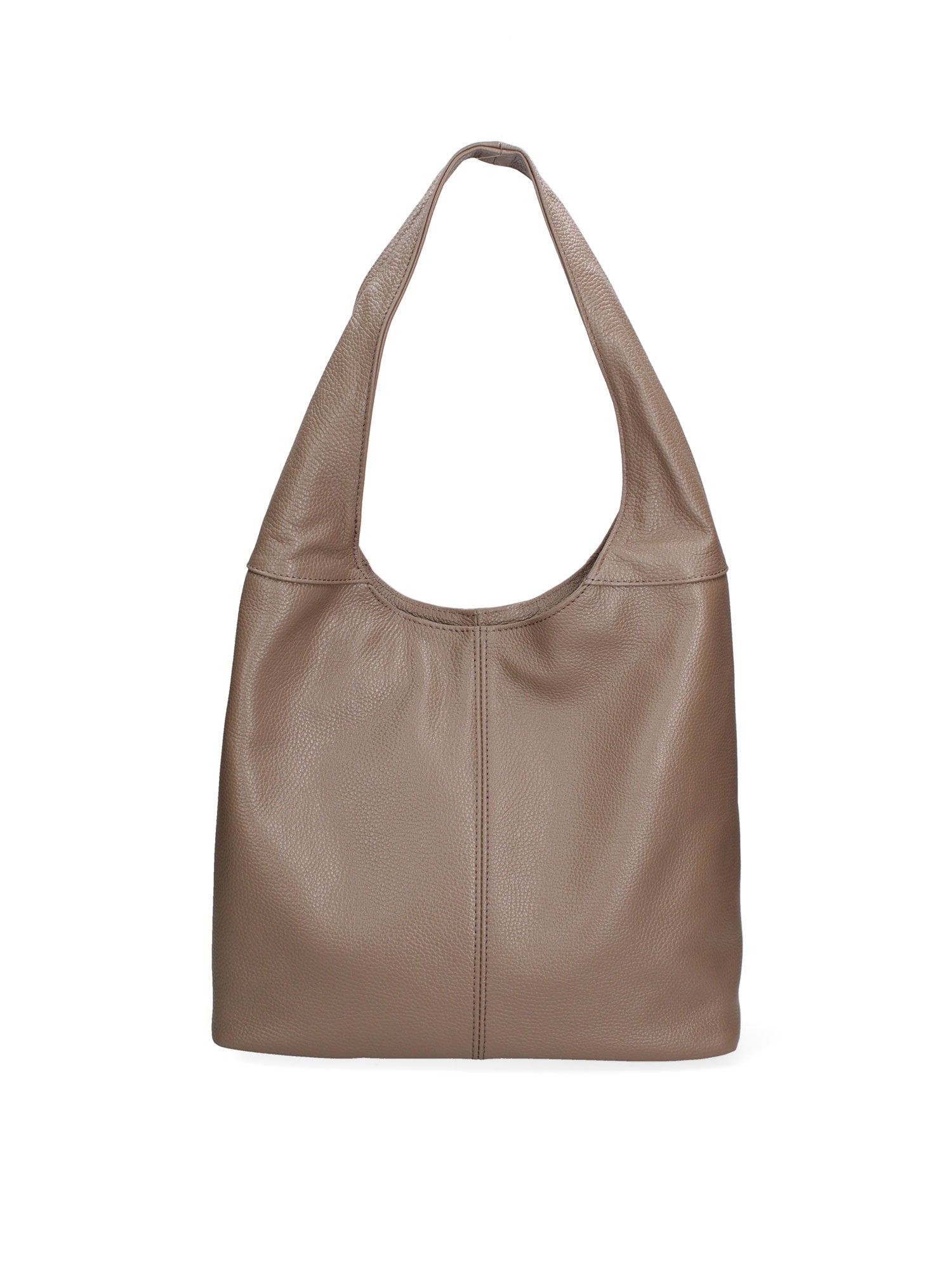 Aria Borsa a mano da donna 100% pelle 07029-D40 TAUPE Chiara Ferretti