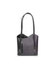 Chanel Damenrucksack aus echtem Leder, hergestellt in Italien, 25 x 28 x 9 cm
