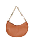 Loreta Borsa a spalla da donna Vera pelle 06511-D17 CUOIO SCURO Chiara Ferretti