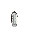 Vera pelle 8641-BIANCO+CIELO Borsa a tracolla da donna Evanthe Pro Chiara Ferretti