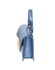 Hellen Borsa a mano da donna Vera pelle 06010-L026 JEANS Chiara Ferretti