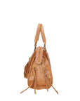 Elara Borsa a spalla da donna Vera pelle 06090-031 CUOIO SCURO Chiara Ferretti