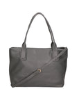 Lorena Borsa a spalla da donna Vera pelle 06506-D27 GRIGIO SCURO Chiara Ferretti