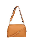 Livia Borsa a spalla da donna Vera pelle 06443-CUOIO COGNAC Chiara Ferretti