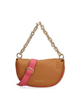Valoria Elite Borsa a tracolla da donna Vera pelle 3532-D44 CUOIO+D82 BARBIE Chiara Ferretti