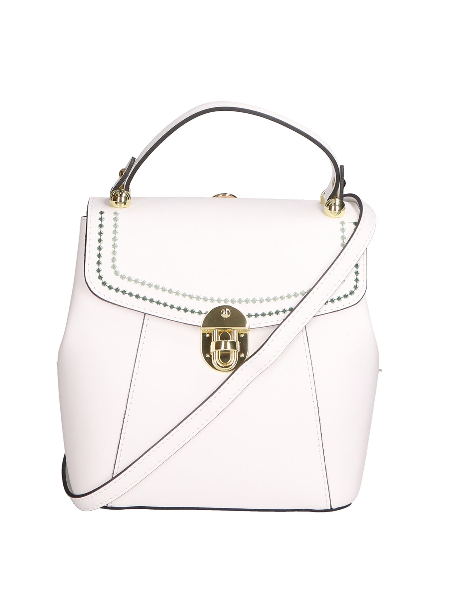 Giuditta Borsa a mano da donna 100% pelle 05937-L101 BIANCO Chiara Ferretti