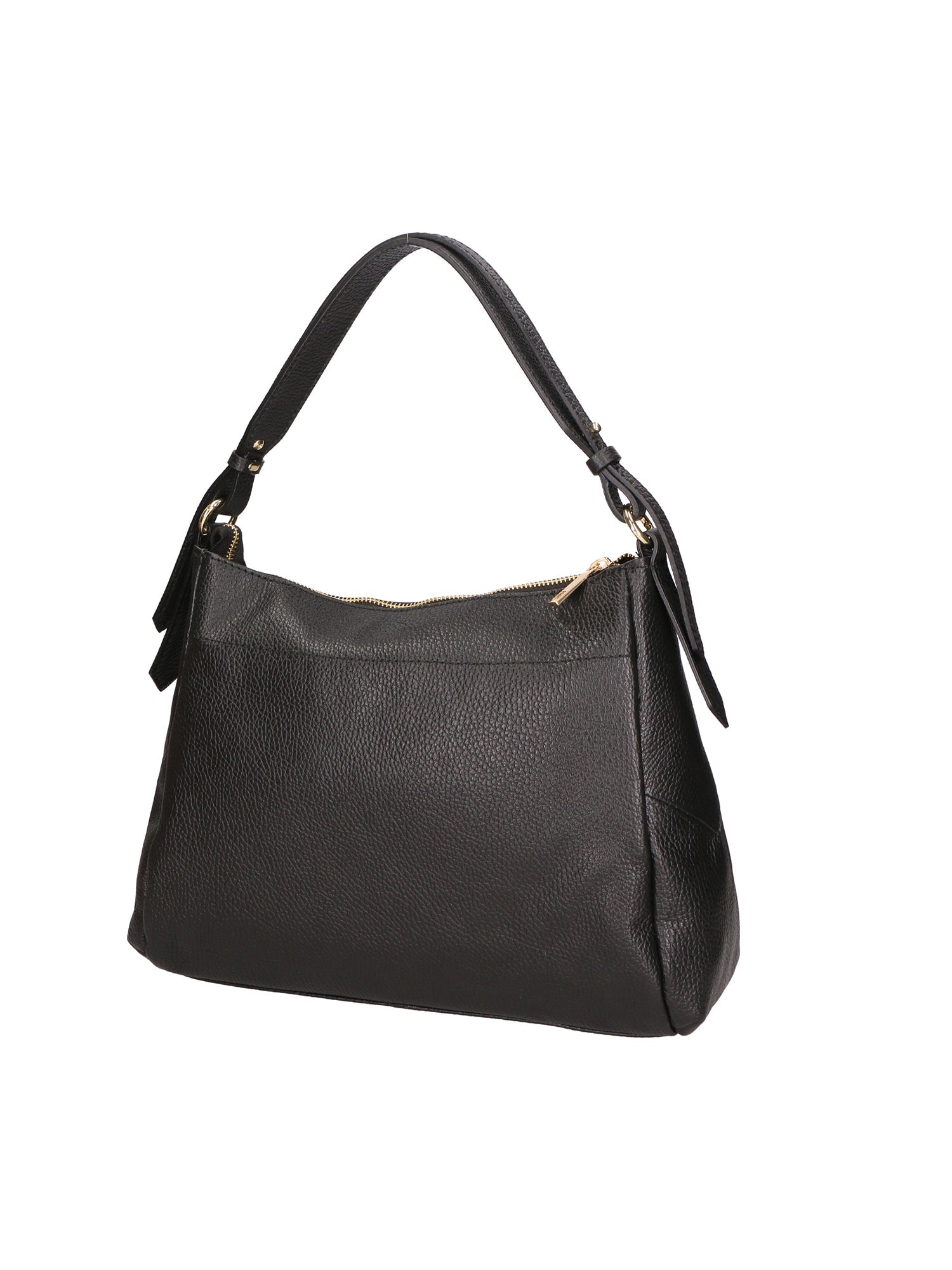 Vladimira Borsa a spalla da donna Vera pelle 06675-D28 NERO + D28 NERO Chiara Ferretti