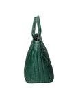Olivia Borsa a mano da donna 100% pelle KAN 05-VERDE Chiara Ferretti