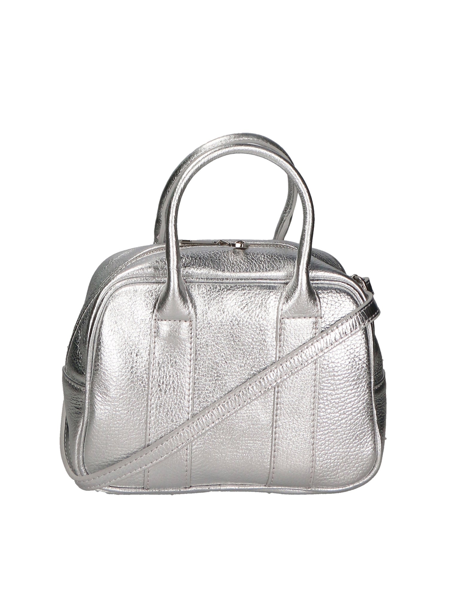 Gioia Borsa a mano da donna 100% pelle 05922-DL1 ARGENTO Chiara Ferretti