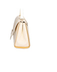 Gina Borsa a mano da donna Vera pelle 05926-D537 CREMINO + D564 GOLDEN Chiara Ferretti