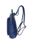Vivenzia Damenrucksack aus echtem Leder, hergestellt in Italien, 23 x 29 x 6,5 cm