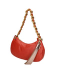 Ferrara Borsa a spalla da donna Vera pelle 05461-S35 PAPAYA L005 BRONZO Chiara Ferretti