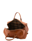Borsa da viaggio unisex in vera pelle 100% cotone 4514-MIELE Alessia Firenze