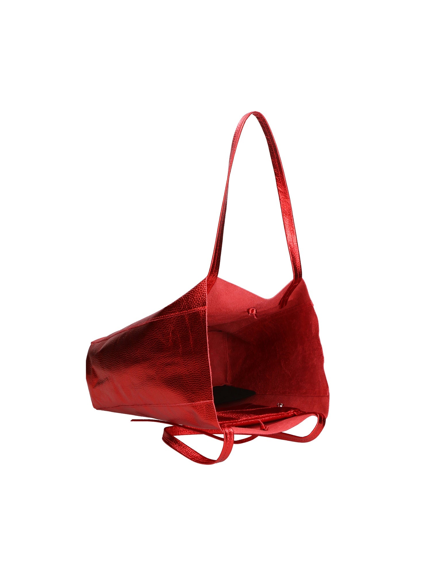 Iride Borsa a mano da donna 100% pelle 05921-DL58 ROSSO Chiara Ferretti