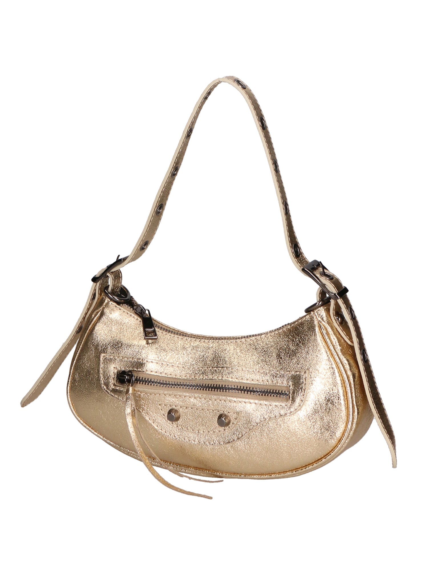 Gloria Borsa a mano da donna Vera pelle 05708L-L003 ORO Chiara Ferretti