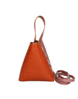 Ombretta Borsa a mano da donna Vera pelle 00643-C35+C73 ARANCIONE+MALVA Chiara Ferretti