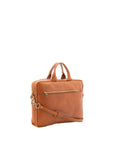 Borsa a mano unisex in vera pelle Made in Italy 4317-MIELE Alessia Firenze