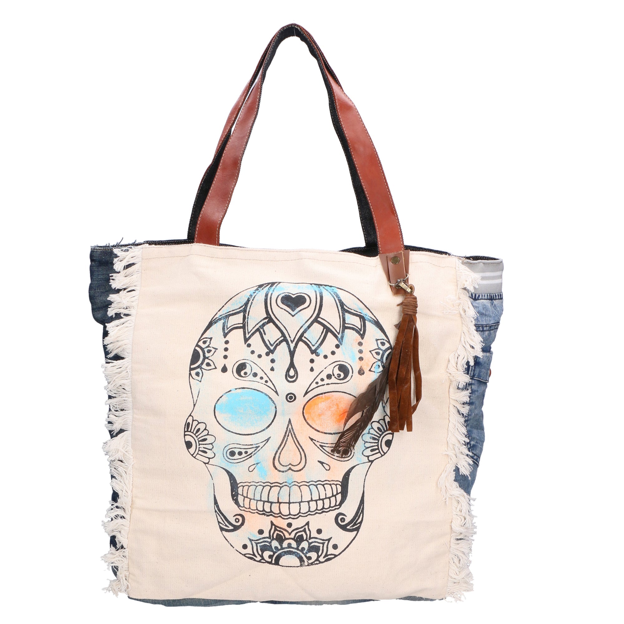 Jamila Borsa a spalla da donna Cotone e Jeans 88103-JEANS 012 Chiara Ferretti