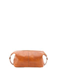 Pochette unisex in vera pelle Made in Italy 4404-MIELE Alessia Firenze