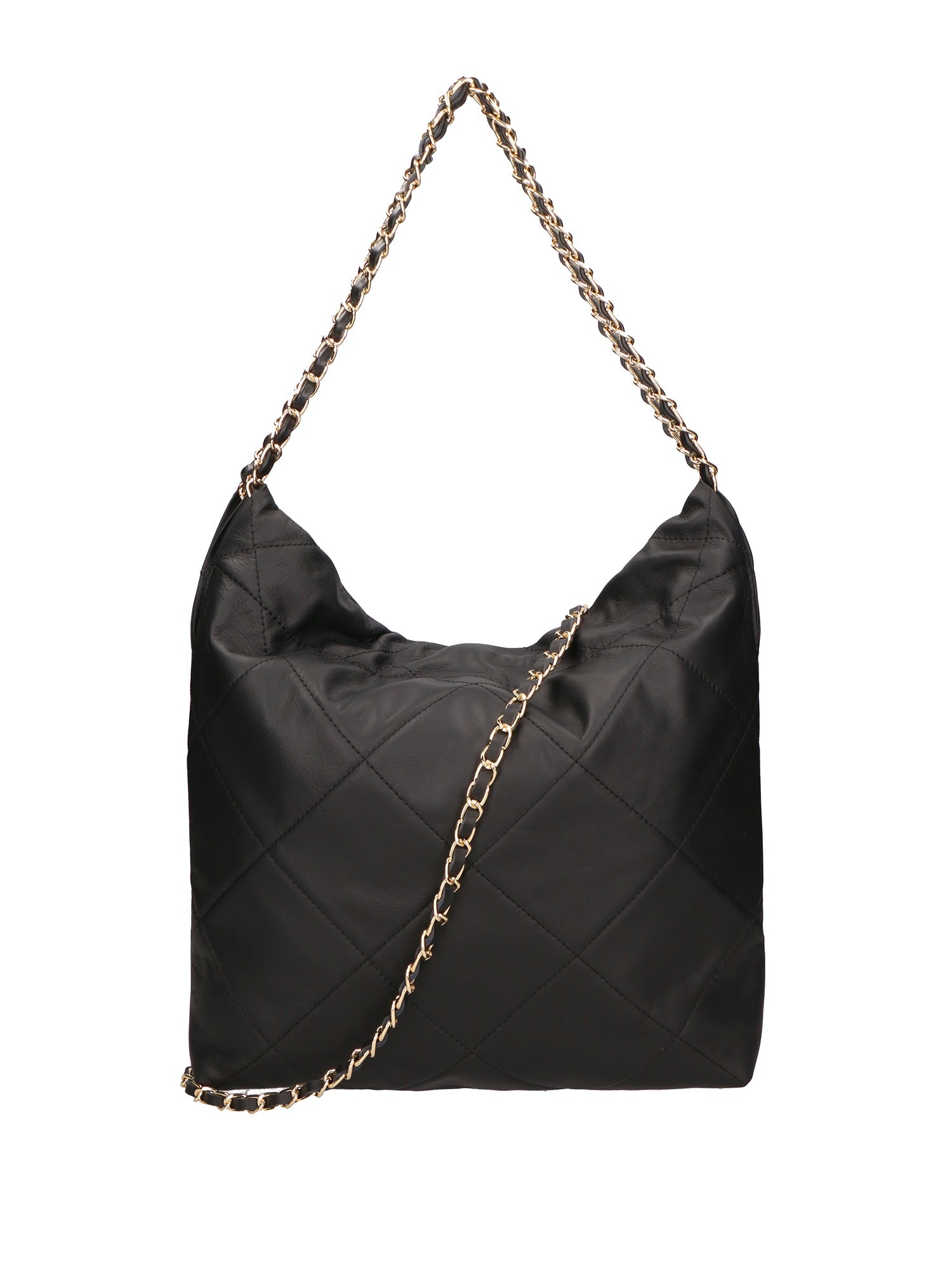Violante Borsa a spalla donna Vera pelle 06897-S28 NERO Chiara Ferretti