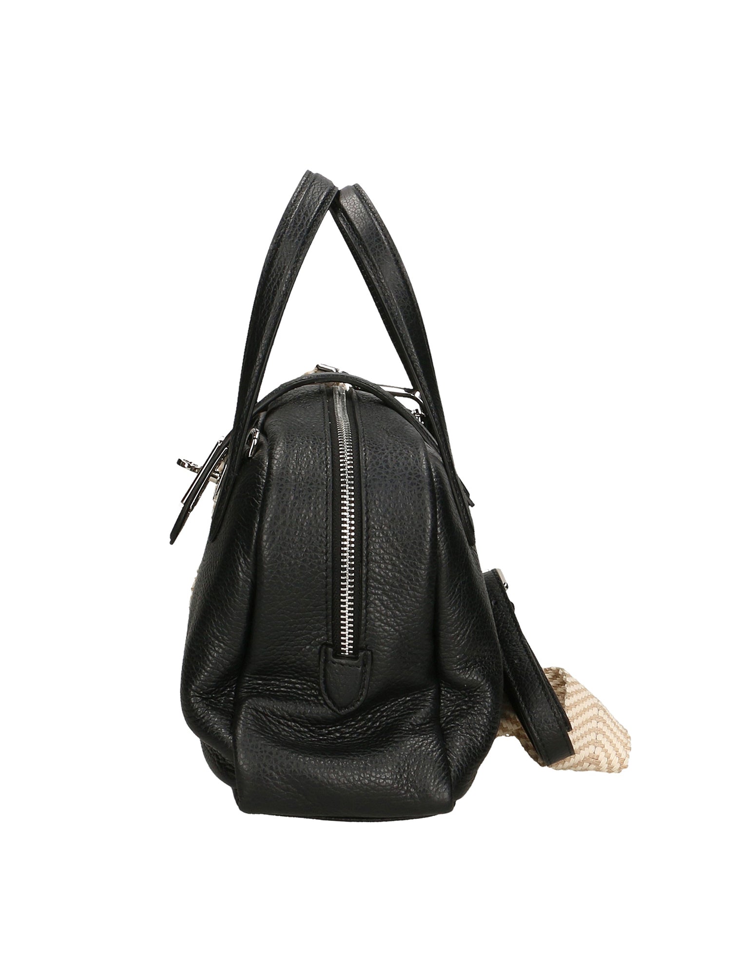 Orietta Borsa a mano da donna Vera pelle 01669-D28 NERO BLACK Chiara Ferretti