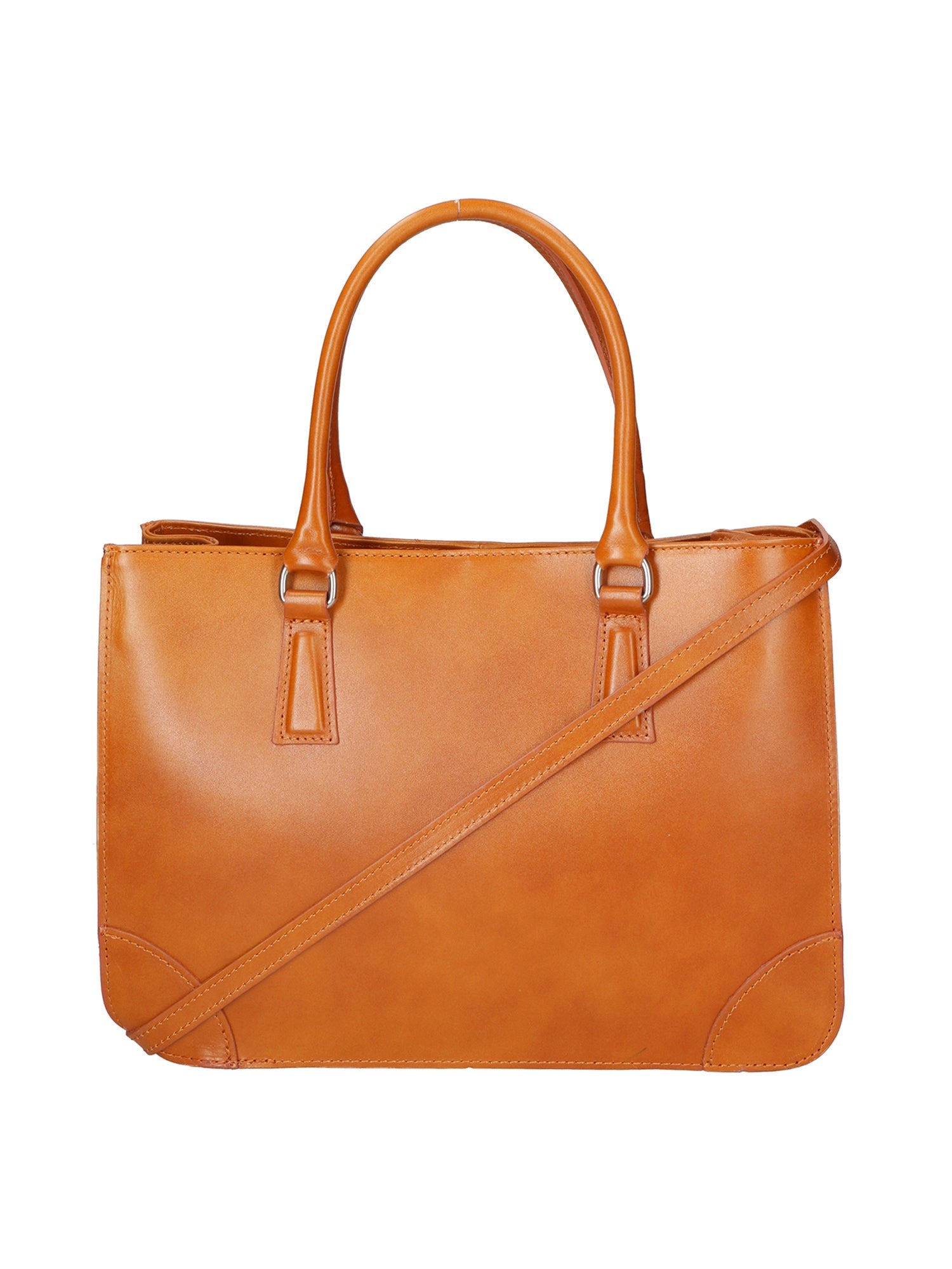 Fiorenza Borsa a mano da donna Vera pelle 9113-CUOIO COGNAC Chiara Ferretti