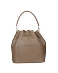Erina Borsa a mano da donna Vera pelle 8073-L134 TAUPE SCURO Chiara Ferretti