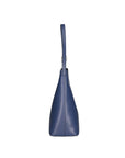 Lucetta Borsa a spalla da donna Vera pelle 04513-BLU JEANS D24 Chiara Ferretti
